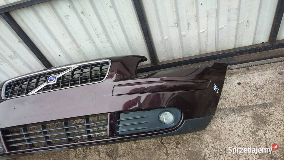 ZDERZAK PRZÓD PRZEDNI HALOGENY GRIL VOLVO S40 II Zderzaki Włoszczowa
