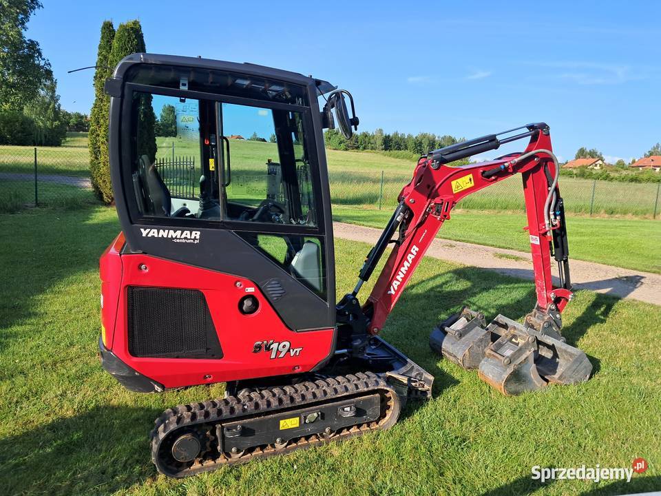 Minikoparka YANMAR SV19VT 2024r warmińsko-mazurskie Olsztyn sprzedam