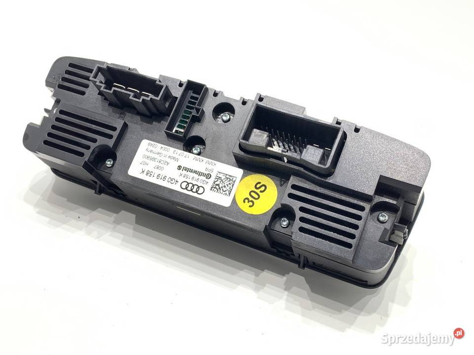 PANEL STEROWANIA NAWIEWU KLIMATYZACJI TYŁ AUDI