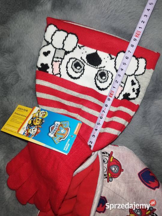 Psi Patrol zimowy komplet dzieci czapka komin uniseks Warszawa