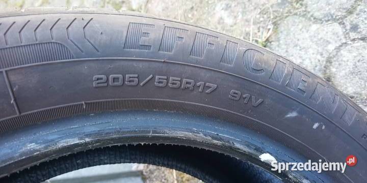 Opony letnie Goodyear 20555R17 Samochodowe sprzedam