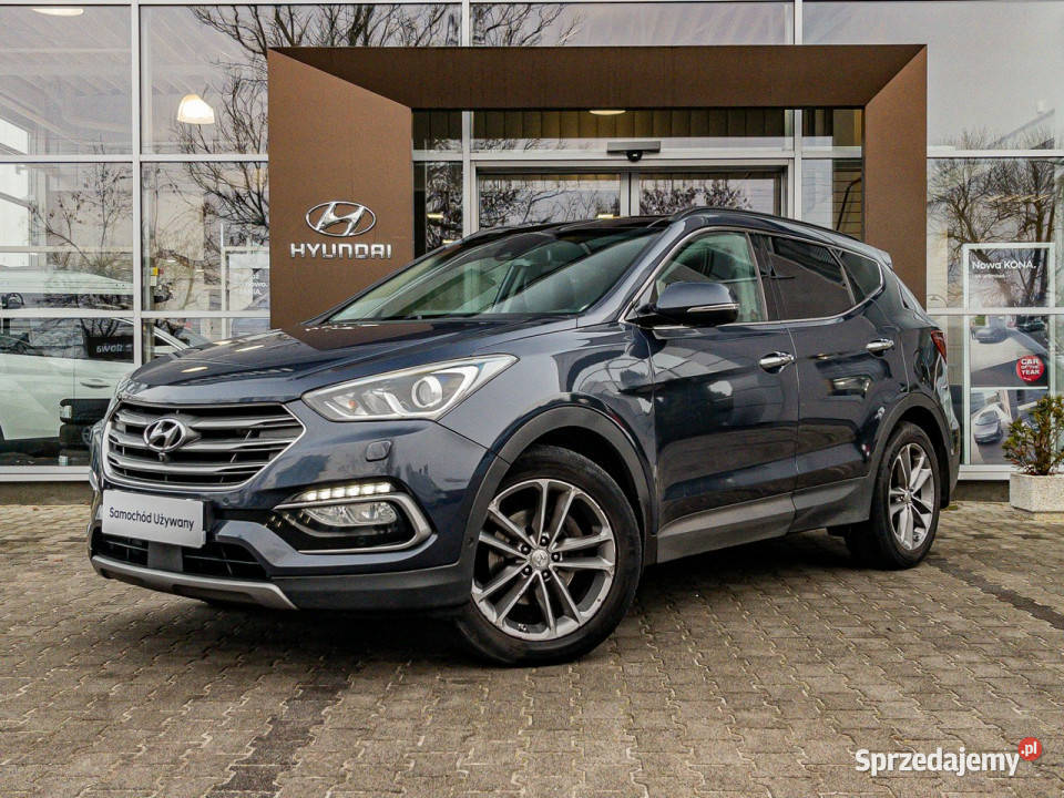 Hyundai Santa Fe 20CRDi 185 Platinum Pakiet SUN bluetooth Samochody osobowe Piotrków Trybunalski