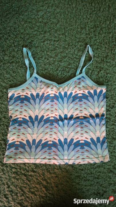 Bluzeczka Primark niebieski Moda i Styl