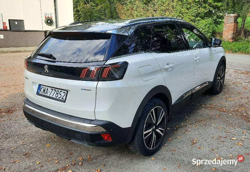 Peugeot 3008 II GTLine HYBRID Plugin PHEV 35tkm isofix Samochody osobowe małopolskie Jaśkowice