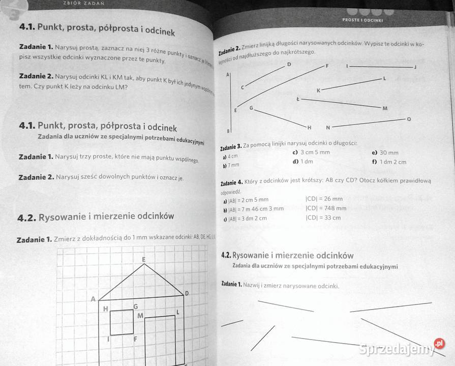 Matematyka z klasą Kl 4 Zbiór zadań Monika Kunc Chełm sprzedam