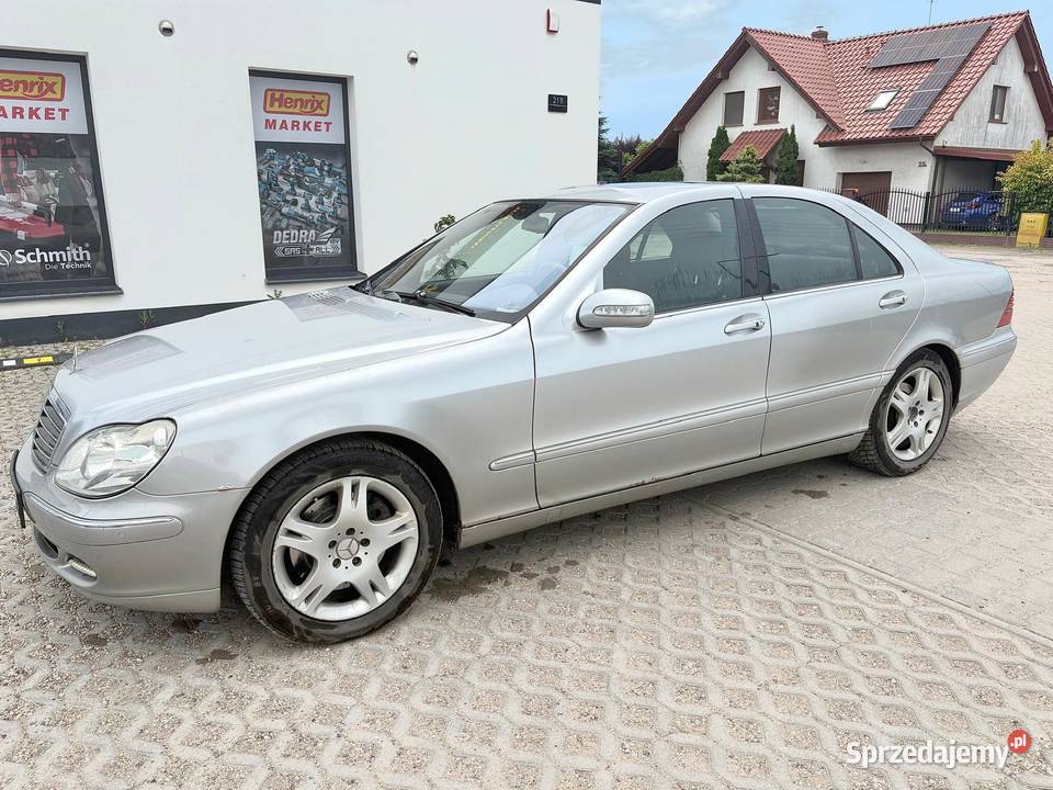 Mercedes Benz S w220 rocznik 2006 krótki LPG 220 Łochowice