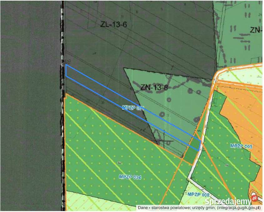 Działka leśna 0689 ha Klimki