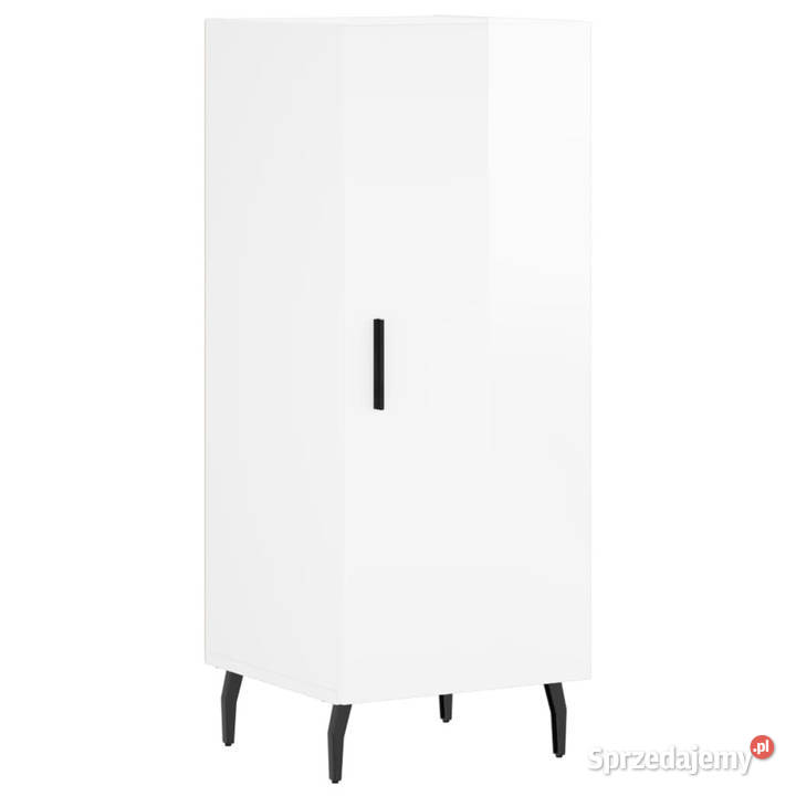 Szafka biała połysk 345x34x90 materiał