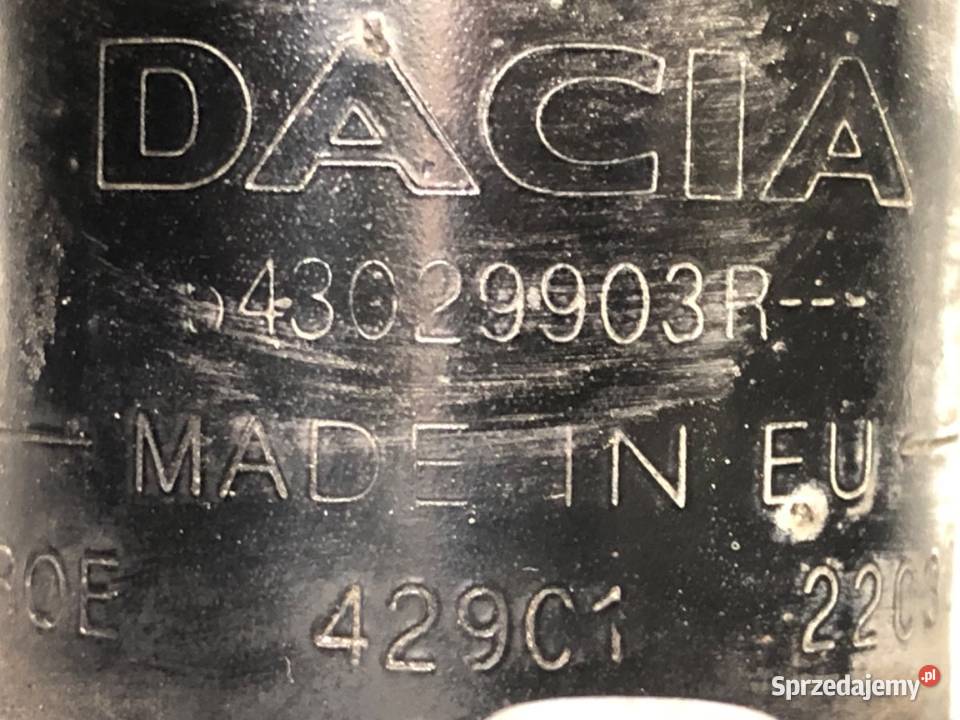 AMORTYZATOR LEWY PRZÓD ZE SPRĘŻYNĄ DACIA DUSTER