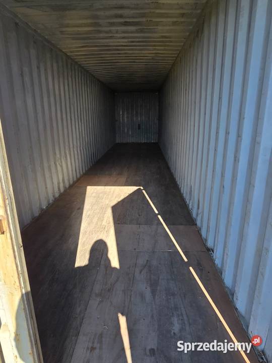 Kontener morski 40 stopowy wys 29 m transport kujawsko-pomorskie Jabłonowo Pomorskie sprzedam