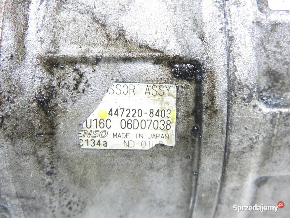 KOMPRESOR KLIMATYZACJI AUDI A4 B6 19 TDI małopolskie