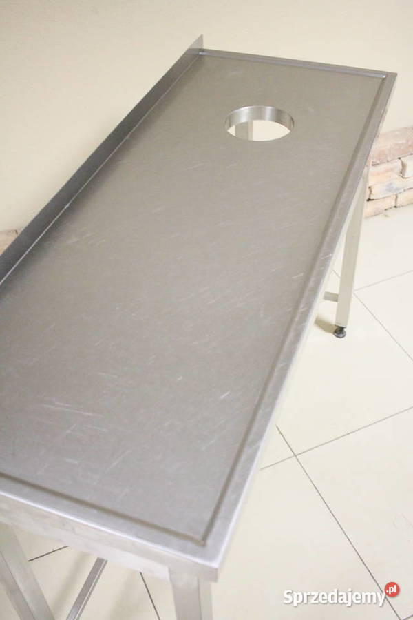 Stół gastronomiczny 130x50 z otworem na odpadki Pszczyna sprzedam