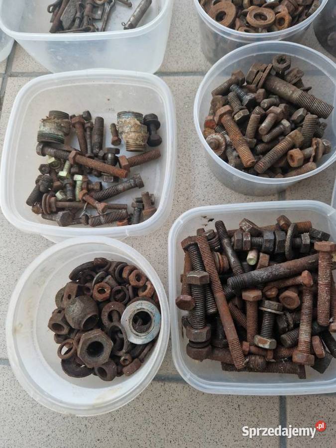 Śruby nakrętki podkładki FSO Warszawa Części samochodowe