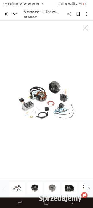 Oryginalny zapłon Elektroniczny VAPE CDI MZ TS łódzkie