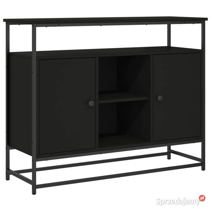 Szafka czarna 100x35x80 materiał drewnopochodny Warszawa