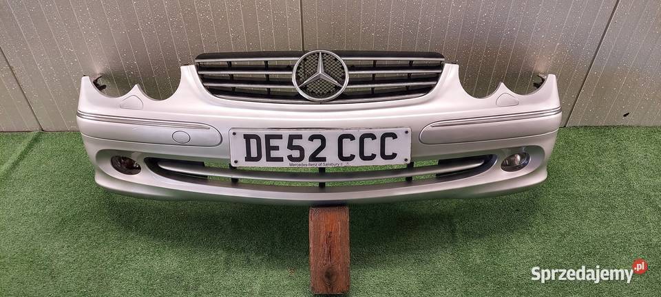 ZDERZAK PRZÓD MERCEDES CLK W209 KOMPLETNY LAK osobowe Międzychód