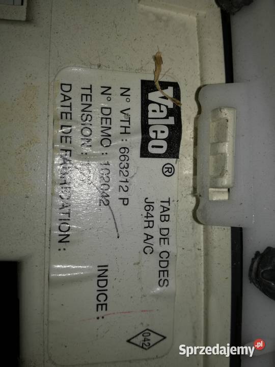 Panel nawiewu scenic I lift 663212P wielkopolskie