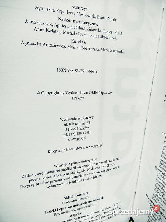 Matura Greg historia outlet książki używane Warszawa