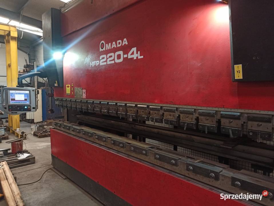 Japońska prasa krawędziowa Amada do grubych Produkcja dolnośląskie Wrocław