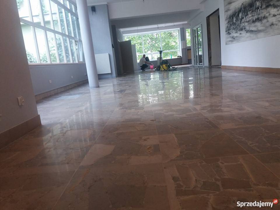 Renowacja marmuru szlifowanie lastryko Wrocław