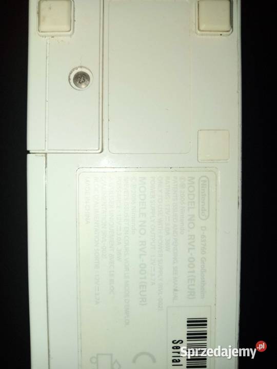 konsola nintendo wii rvl 001eur Nowy Tomyśl sprzedam