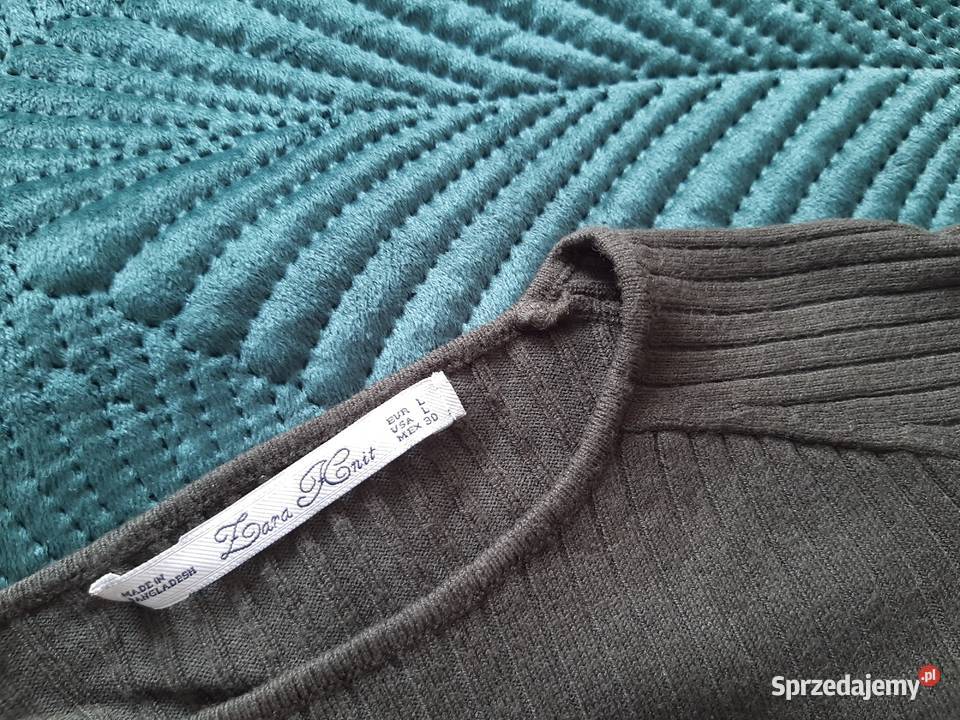 Sukienka dzianinowa prążki Zara śląskie Chorzów sprzedam