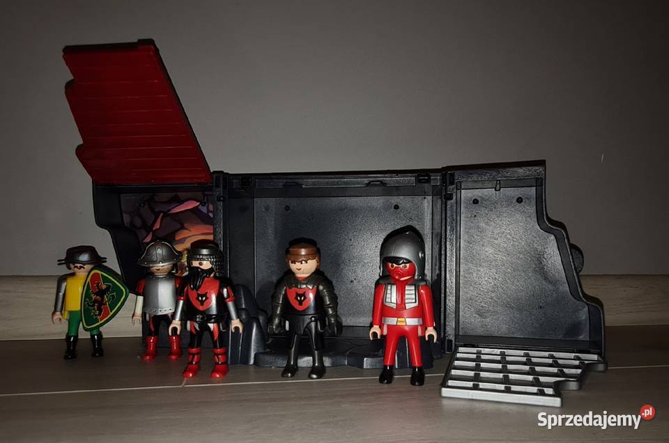 Figurki zestaw kolekcja rycerze Playmobil mini Plastik  Łódź