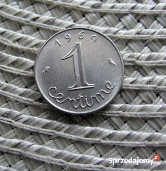 Francja 1 Centym 1969r Kolekcje Kalisz