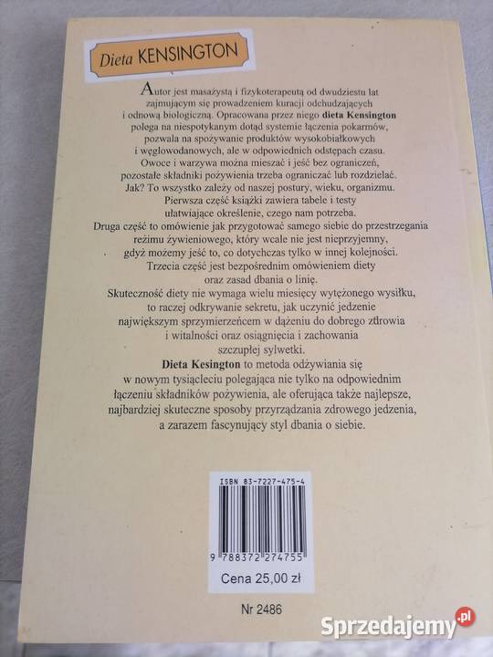 jeść aby schudnąć Dieta Kensington Radom