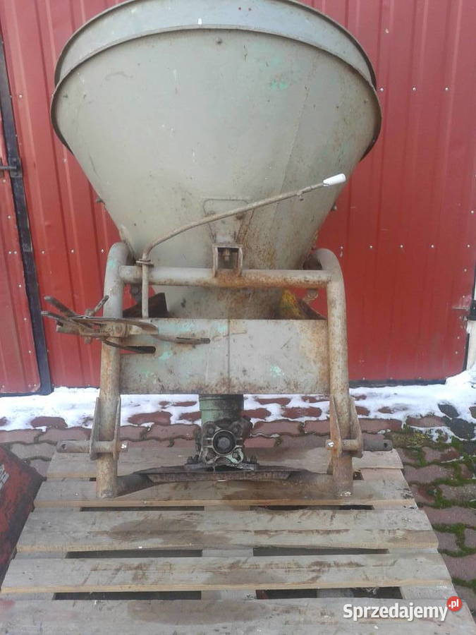 siewnik do nawozów typ lejek