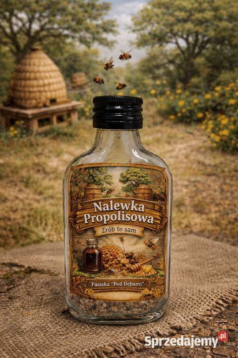 Propolis nalewka propolisowa zrób to sam podlaskie Łomża sprzedam