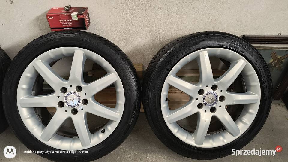 Mercedes CLK c klasa i inne 5x112 felgi opony śląskie Bielsko-Biała