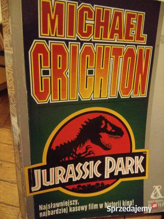 Jurassic park książka okazy kolekcjonerskie Antykwariat Warszawa