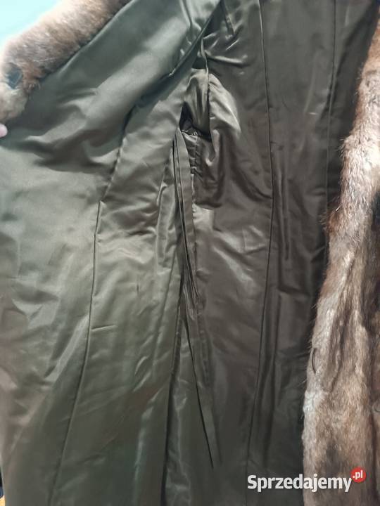 Futro naturalne z piżmaków podkarpackie Brzeziny