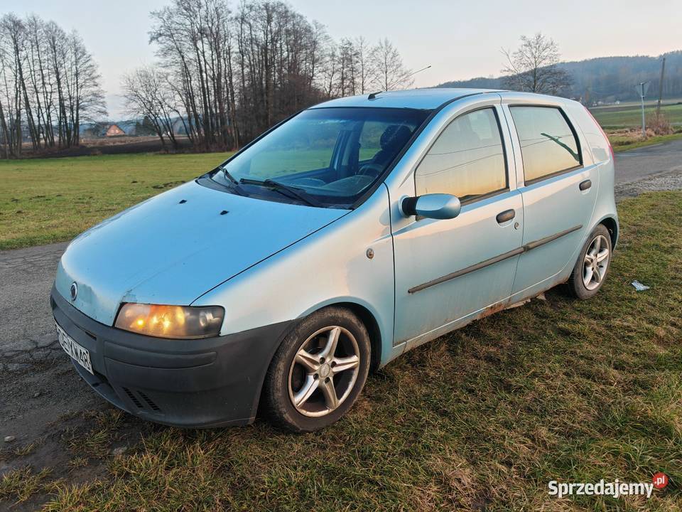Fiat Punto 2 19 jtd 2002r 250000km podkarpackie Klecie