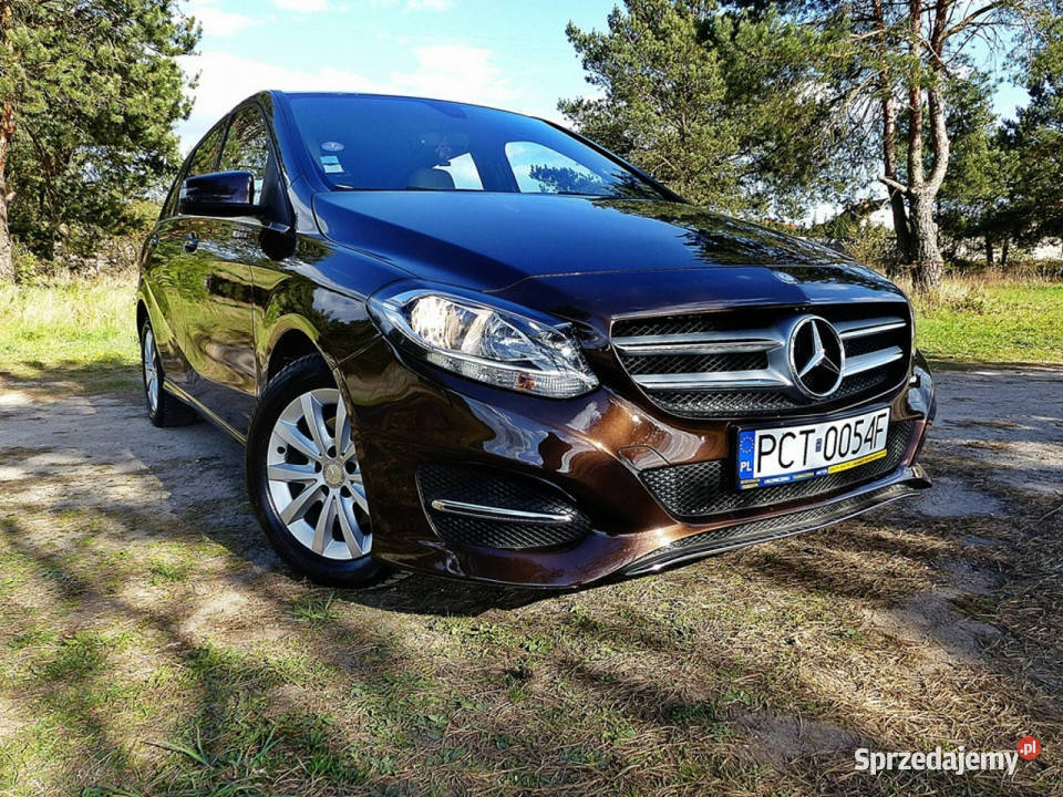 Mercedes B 180 180ClimatronicAluSkóryKameraPełna serwisowany w ASO Piła sprzedam