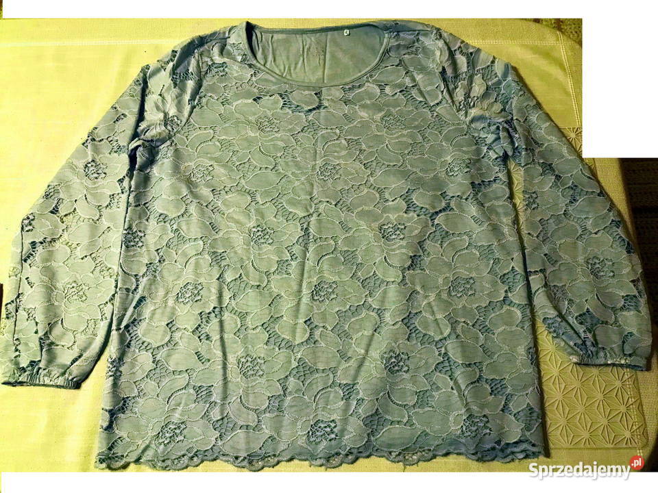 Bluzka damska koronkowa 2XL kolor delikatna Zbąszynek sprzedam