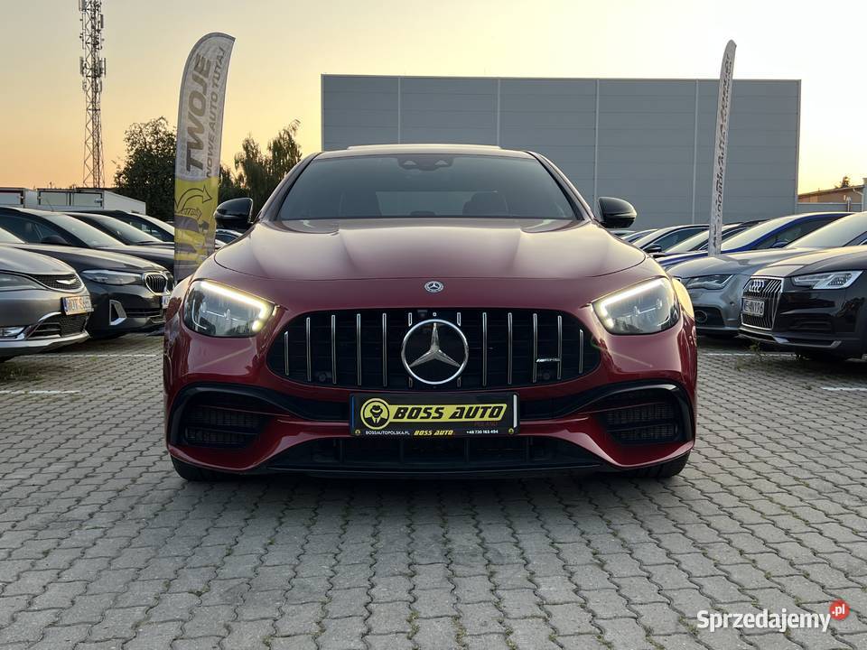 MercedesBenz E 63 AMG 2021 podgrzewane fotele mazowieckie Warszawa