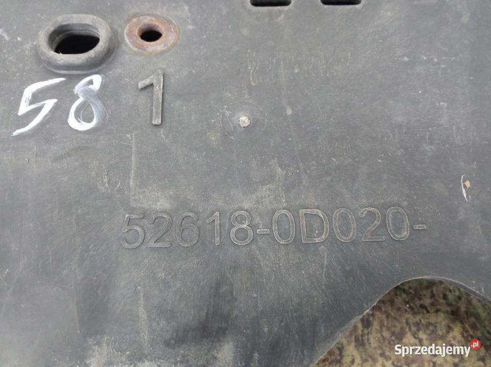 OSŁONA ZDERZAKA PRZÓD DOLNA LIFT 526180D020 osobowe