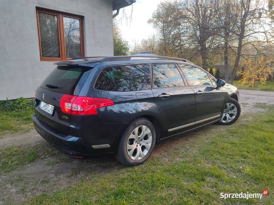 Citroen C5 x7 20 BG salon Austria oryginał stan welurowa tapicerka lubelskie