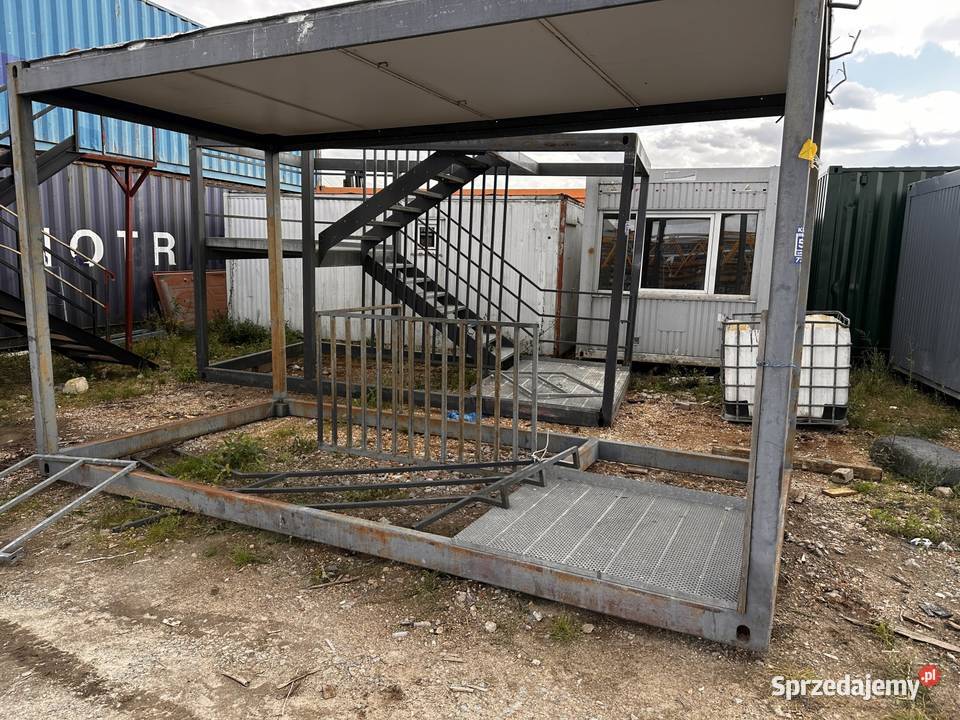 KONTENER RAMA KLATKA SCHODOWA SCHODY KOMPLET Wrocław