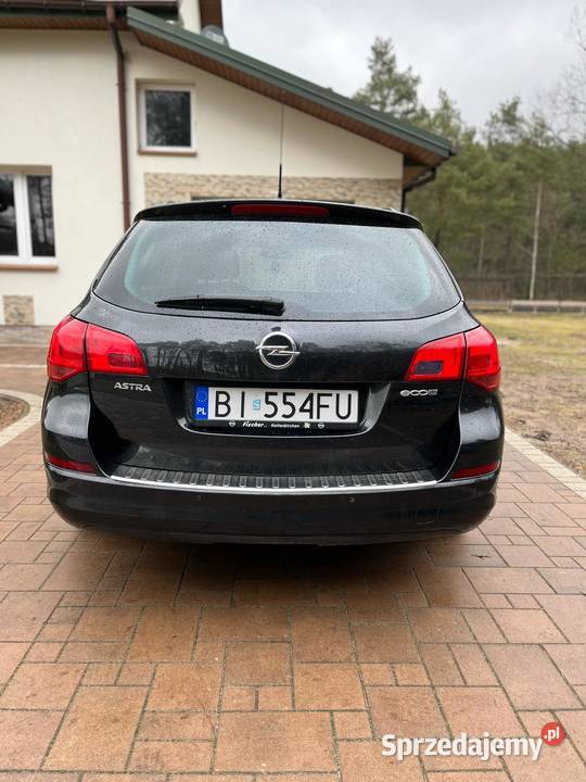 Opel Astra J 14 benzyna gaz