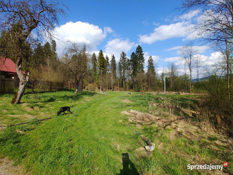 Działka 17a budowlana z WZiZT RabkaZdrój 1700m2 Rabka-Zdrój