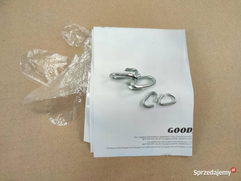 ŁAŃCUCHY ŚNIEGOWE 1 PARA GOODYEAR 77901 12 15