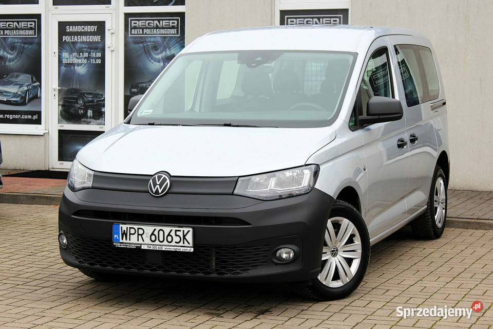 Volkswagen Caddy SalonPL FV23 Hak Lane Assist ASR (kontrola trakcji) Sokołów