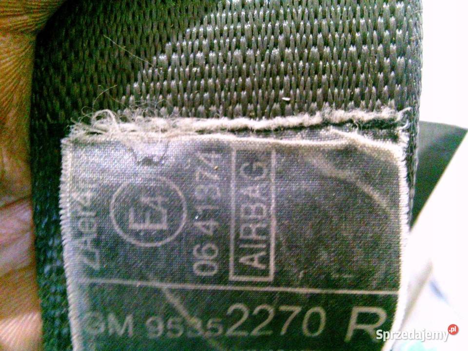 MOKKA A 14r pas bezpieczeństwa prawy przód Kielce