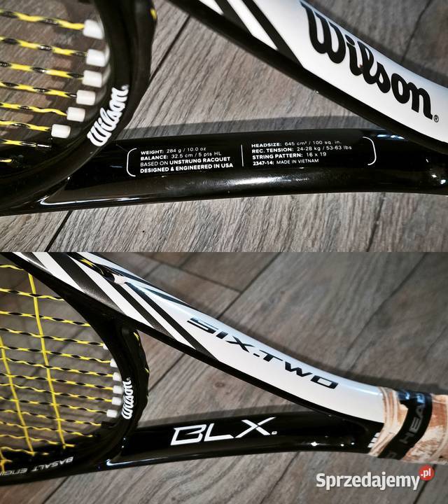 Rakieta tenisowa Wilson Six Two Piotrków Trybunalski