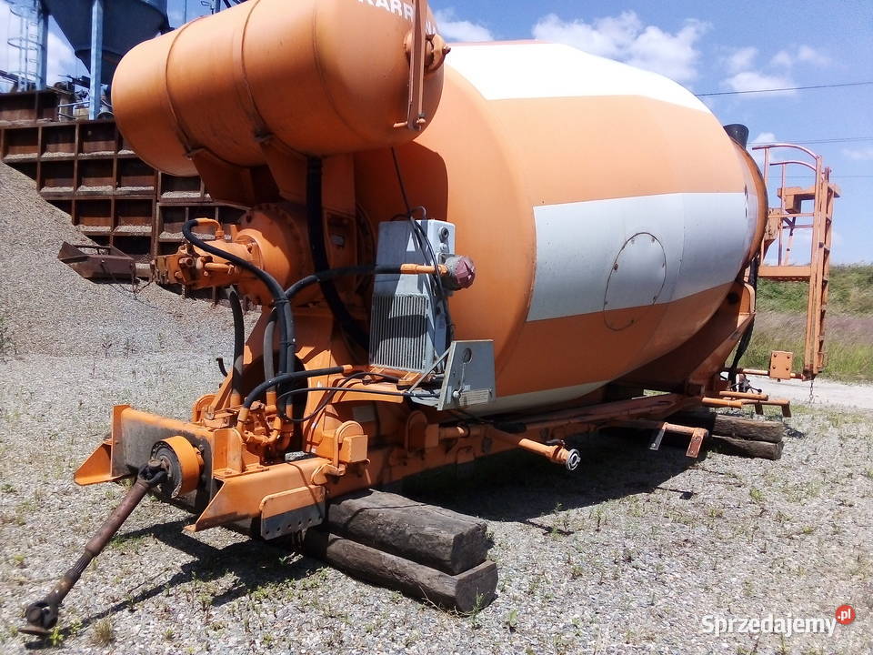 Zabudowa betonomieszarki Karrena Grabie