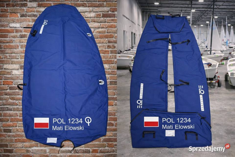 Zestaw Pokrowców do łódki Optimist góra i dół warmińsko-mazurskie Giżycko