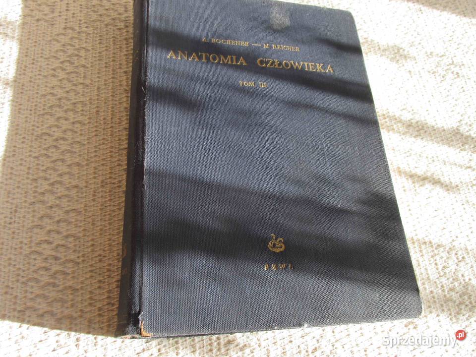 Anatomia CzłowiekaBochenek Tom 3 PZWL 1955 Lipki Wielkie